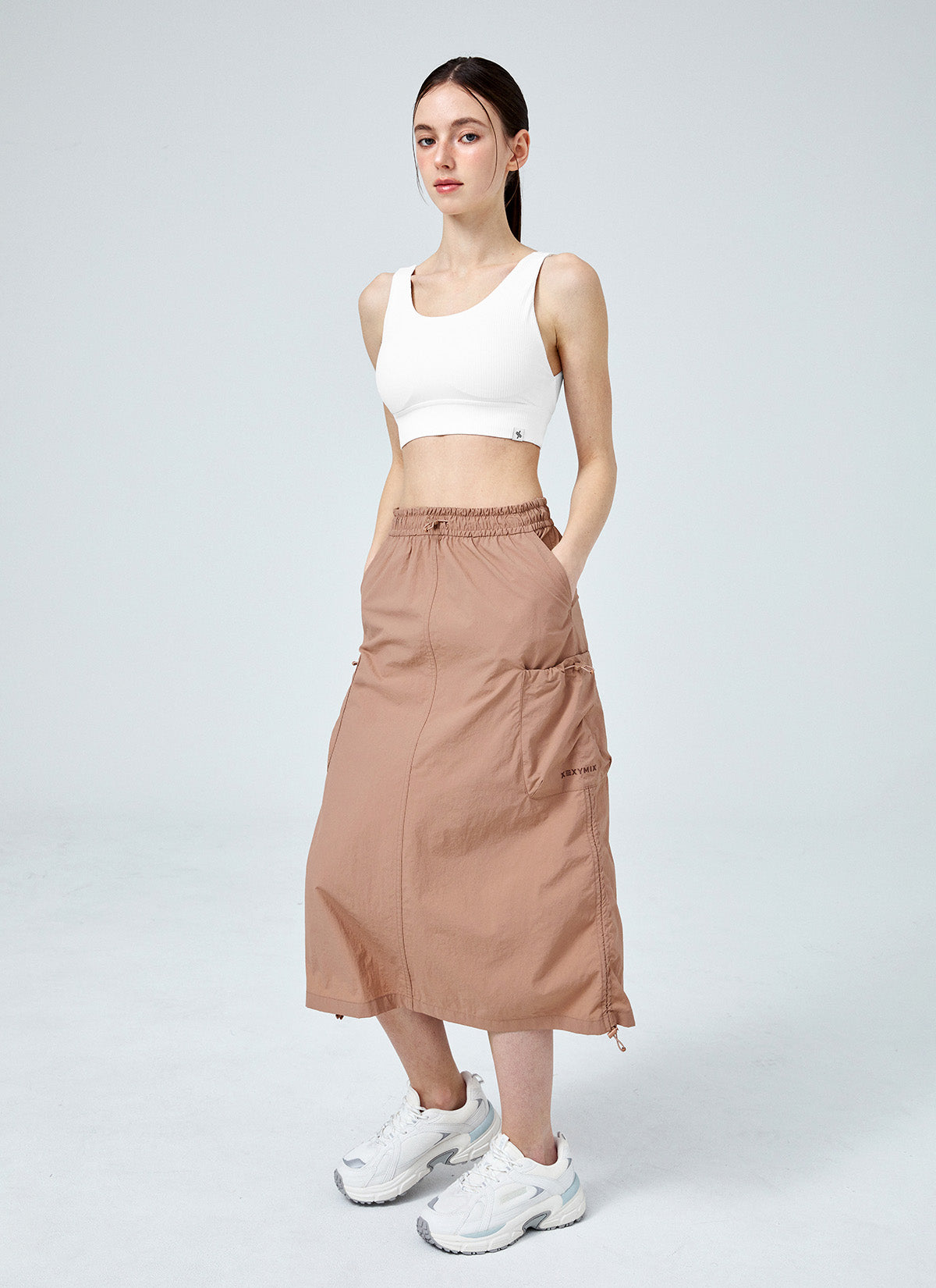 Comfort Utility Cargo Long Skirts