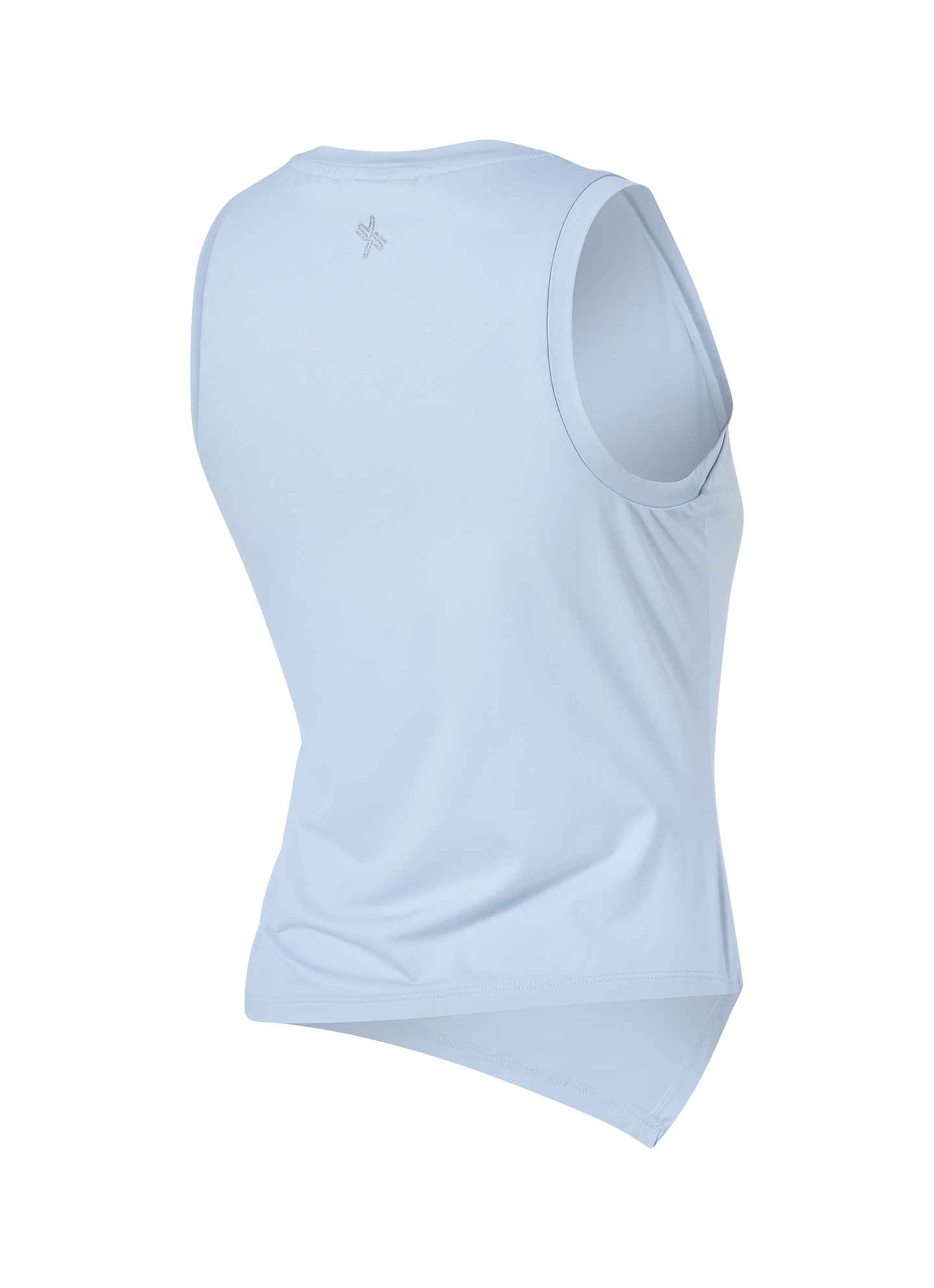 Unbalanced Side Shirring Sleeveless
