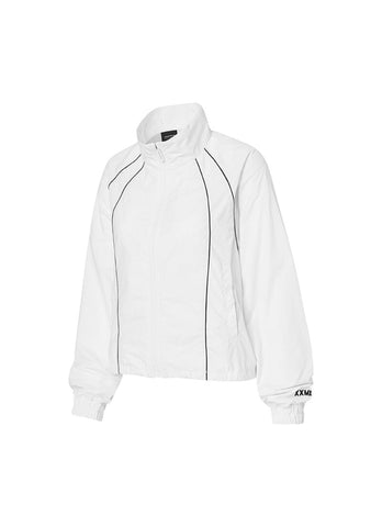 Woven Piping Windbreaker