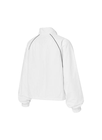 Woven Piping Windbreaker