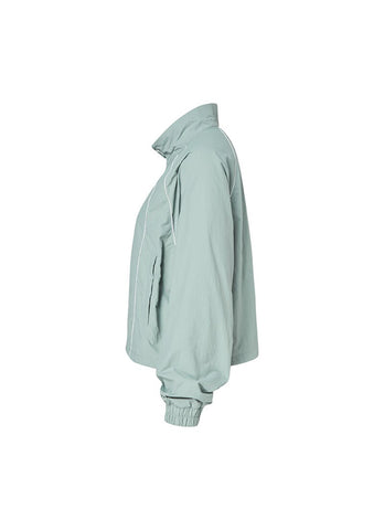 Woven Piping Windbreaker