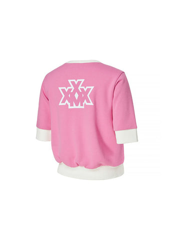 V-Neck Two Tone Cardigan