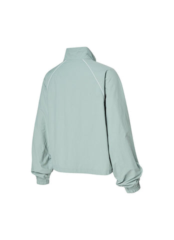 Woven Piping Windbreaker