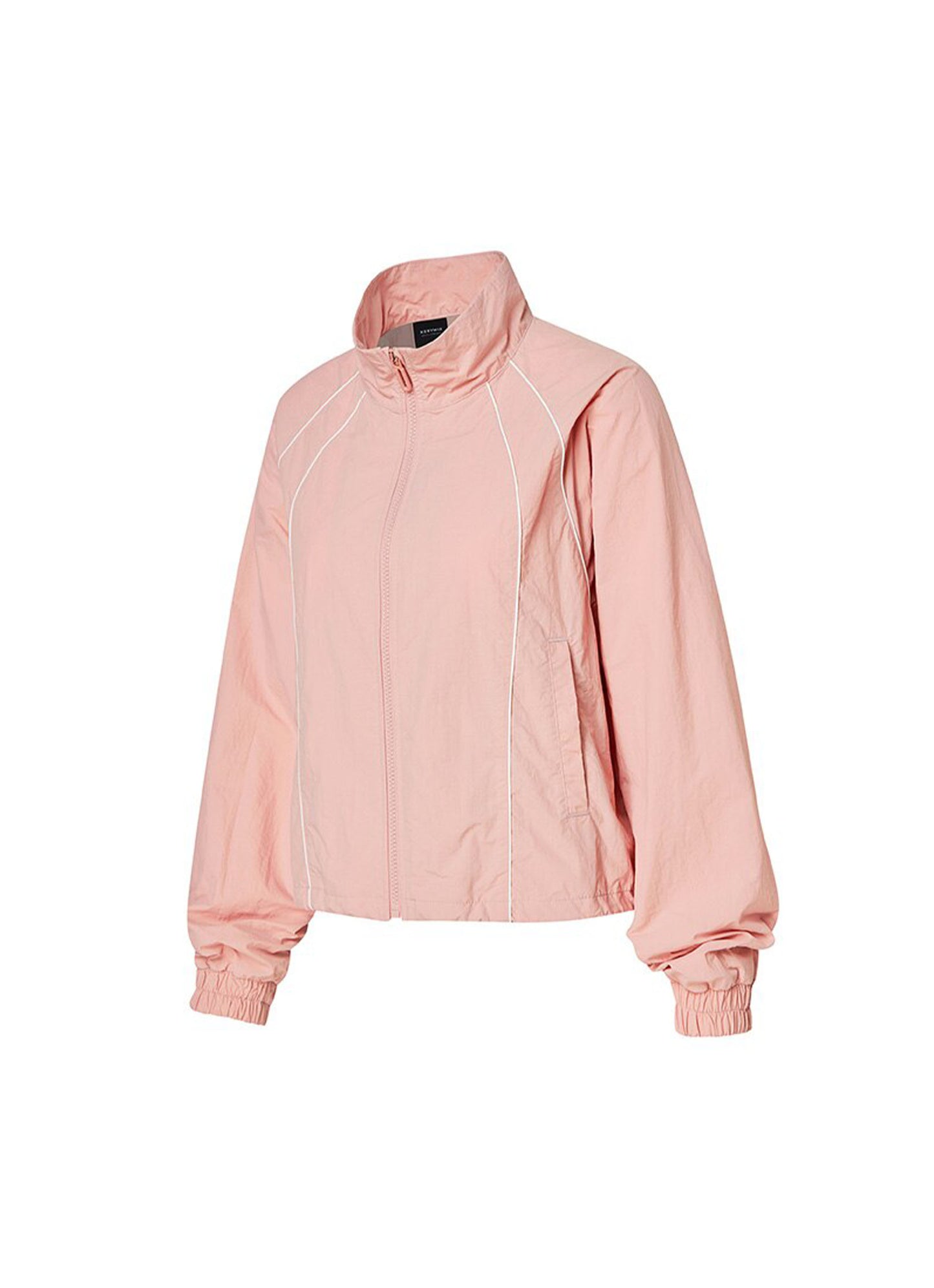 Woven Piping Windbreaker