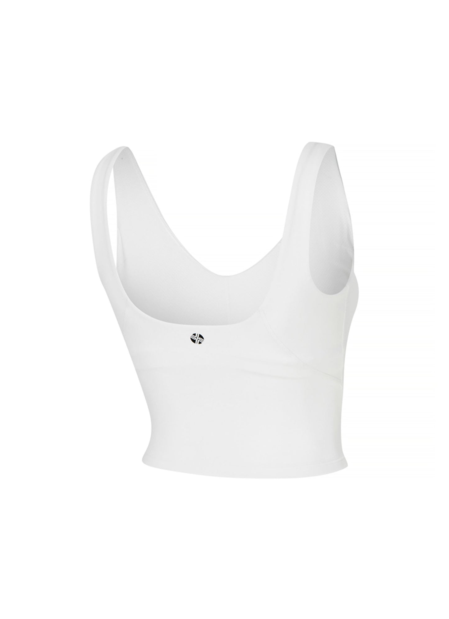 Black Label Signature V-neck Crop Top