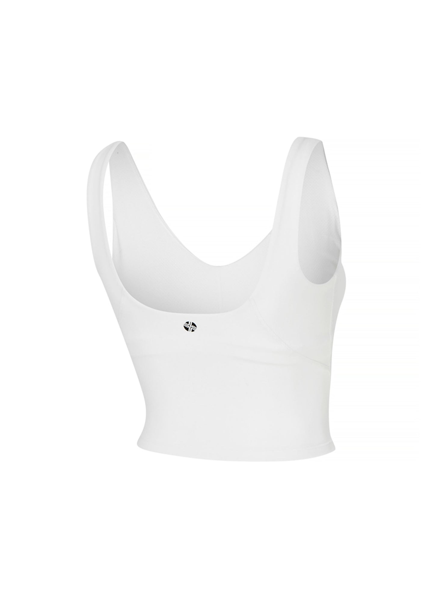 Black Label Signature V-neck Crop Top