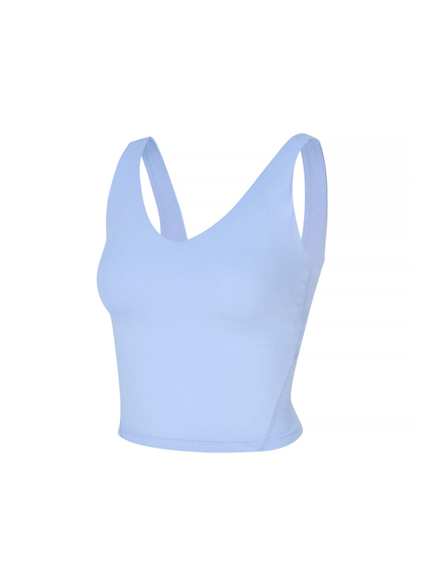 Black Label Signature V-neck Crop Top