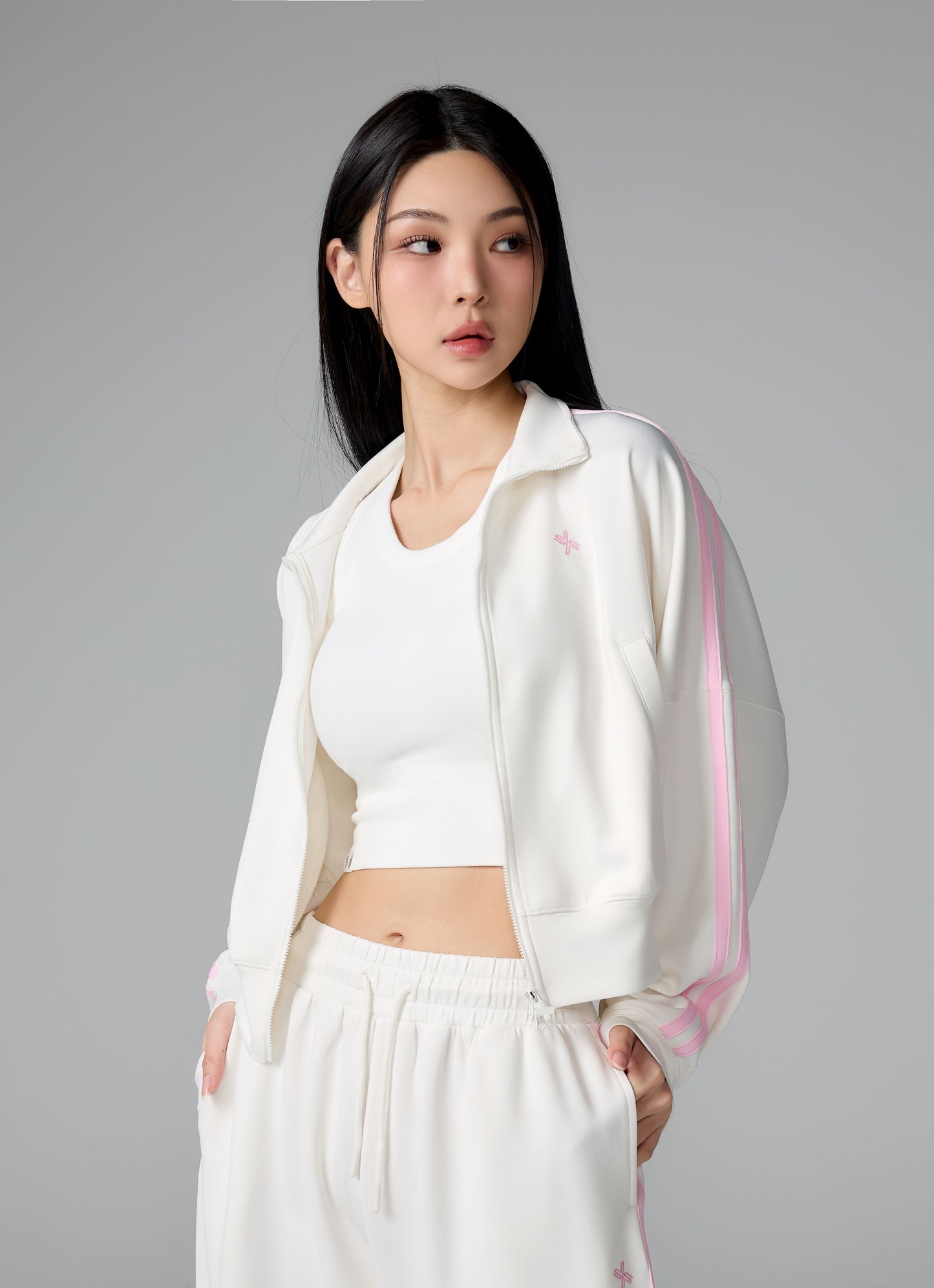 More Trackline Zip Up Jacket