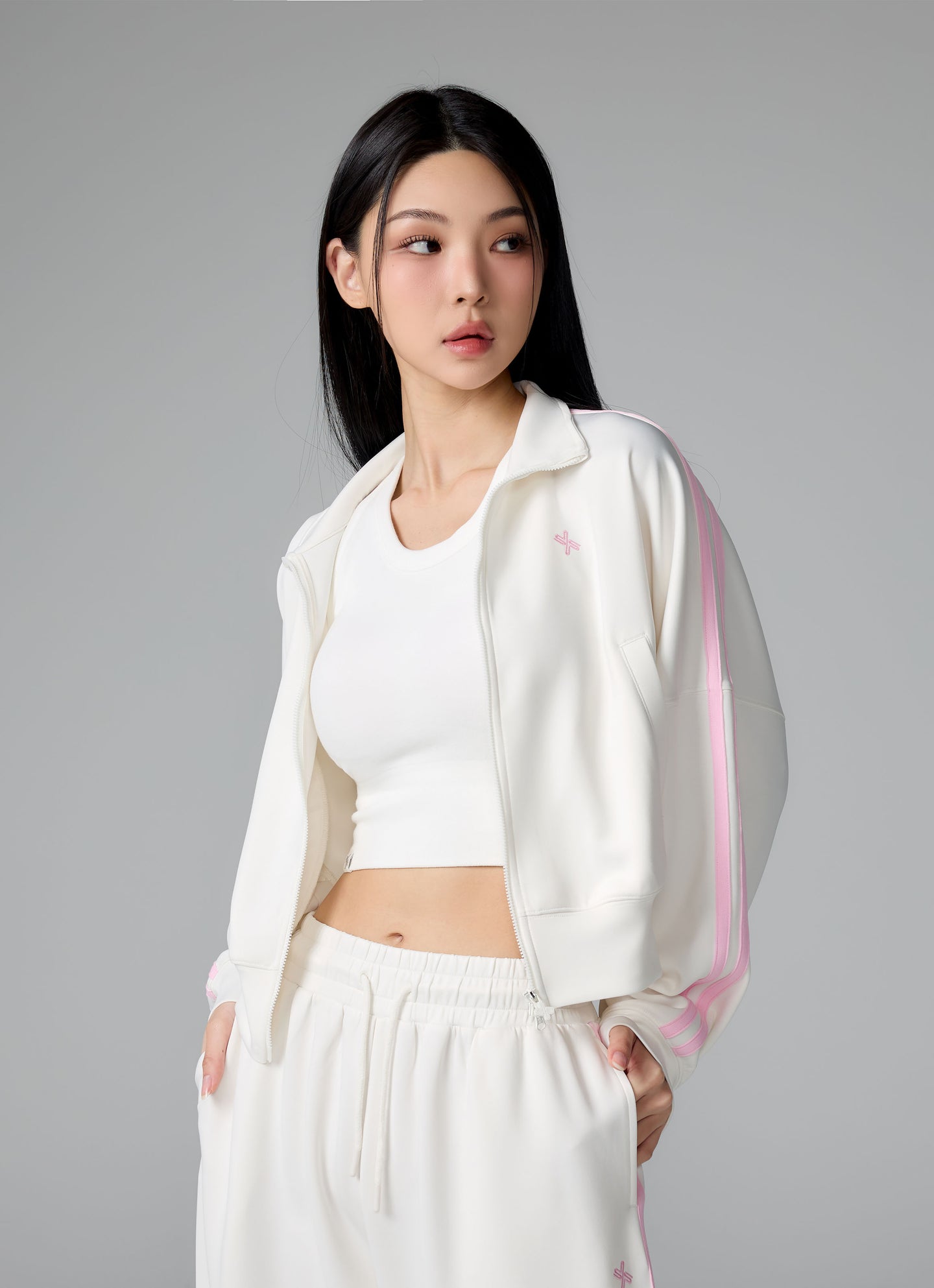 More Trackline Zip Up Jacket