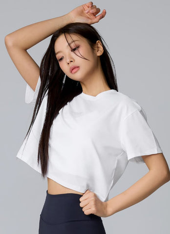 Eco Dex Crop Short Sleeve