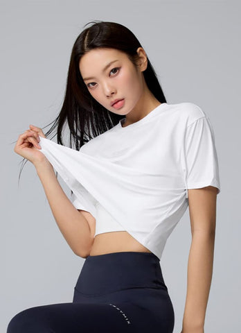 Eco Dex Crop Short Sleeve
