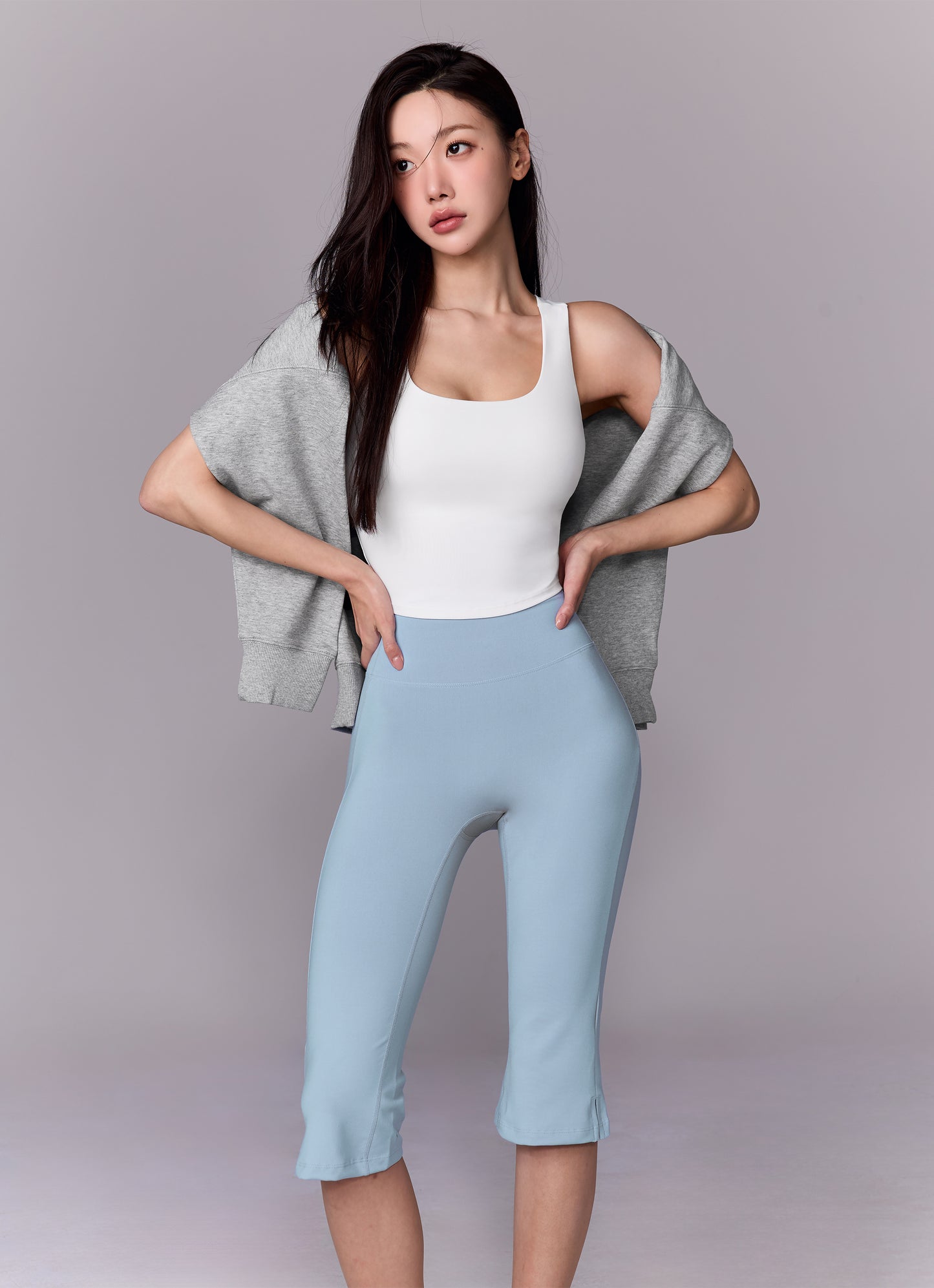 Comfort Fine Capri Sports Leggings