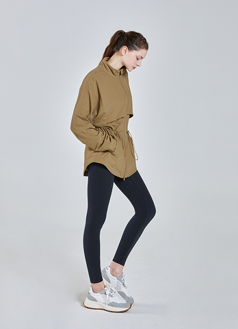 Highneck Out-String Windbreaker