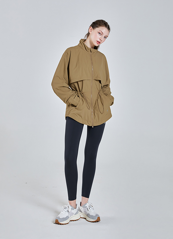 Highneck Out-String Windbreaker