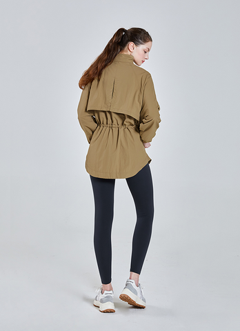 Highneck Out-String Windbreaker
