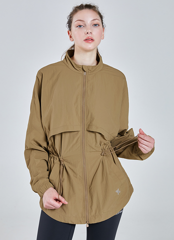 Highneck Out-String Windbreaker