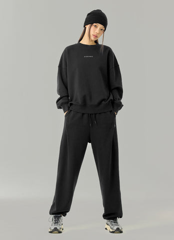 Softly Napping Loose Fit Sweat Shirts