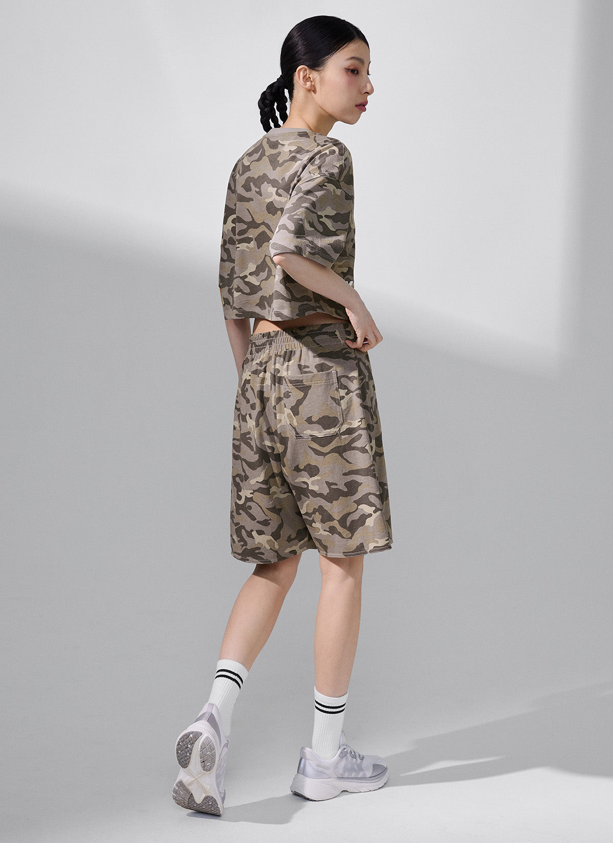 Camouflage Reversible Women's Shorts