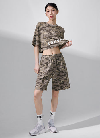 Camouflage Reversible Women's Shorts