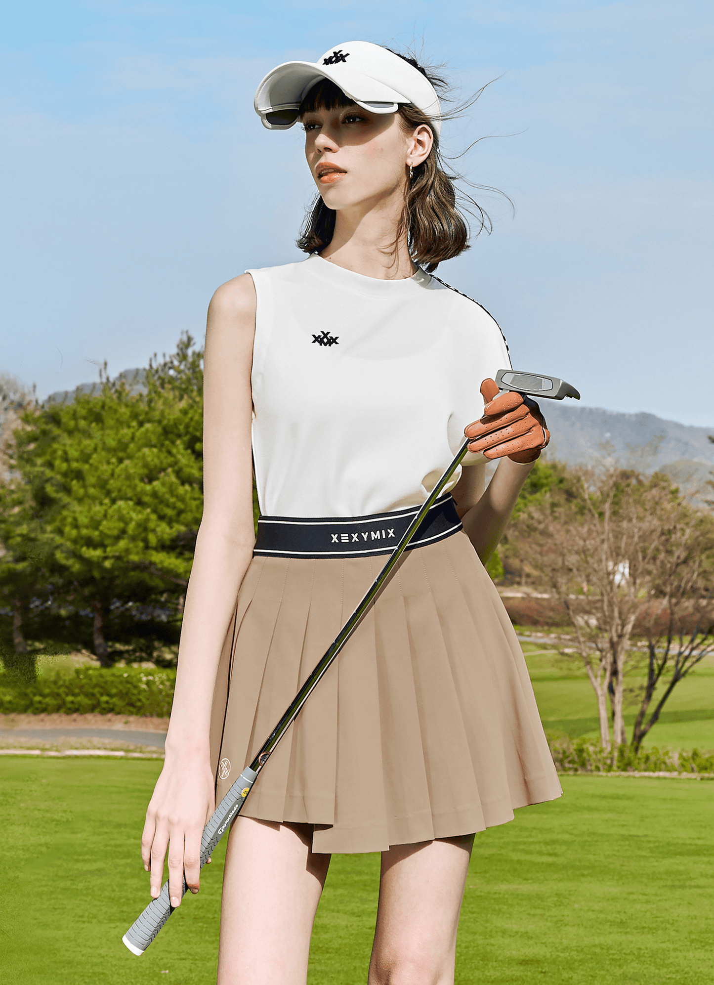 Unbalanced Pleated Cullotes