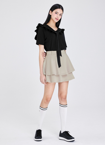 Golf Double Tiered Flare Skirt
