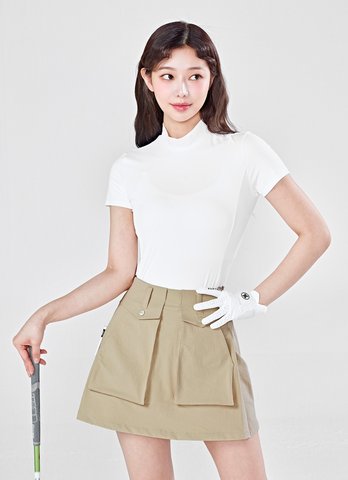 Golf Big Pocket A-Line Skirt