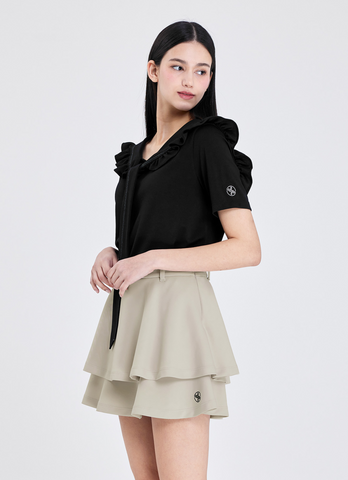 Golf Double Tiered Flare Skirt