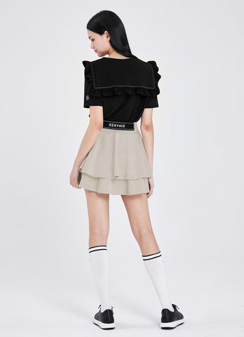 Golf Double Tiered Flare Skirt