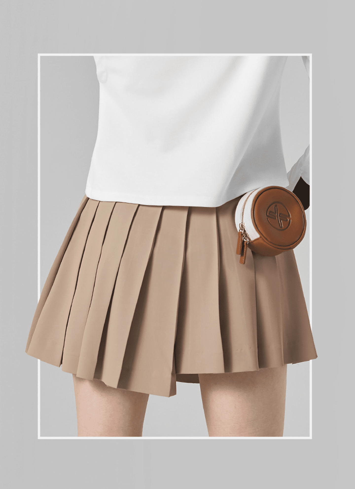 Unbalanced Pleated Cullotes