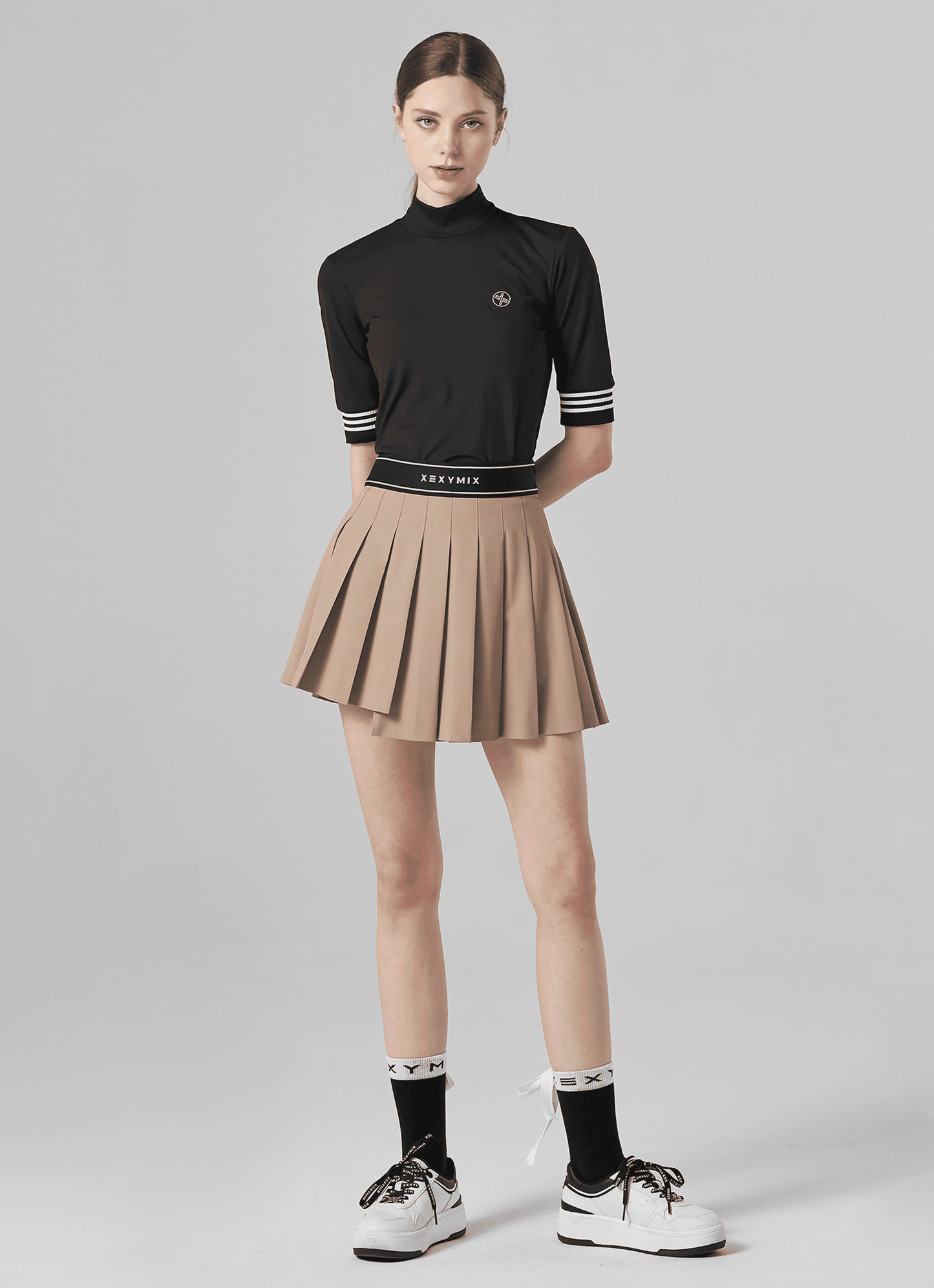 Unbalanced Pleated Cullotes
