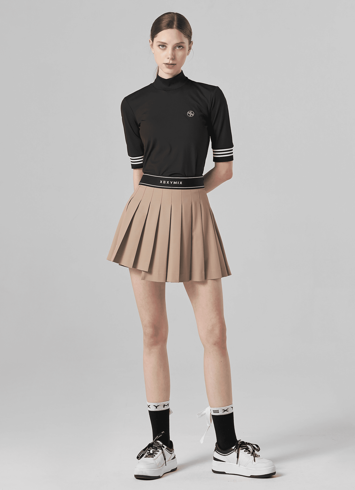 Unbalanced Pleated Cullotes