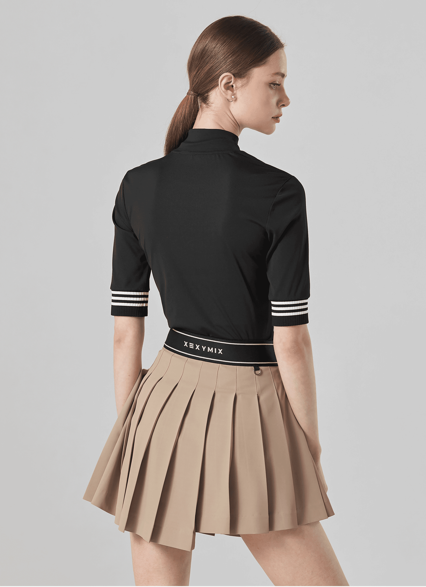 Unbalanced Pleated Cullotes
