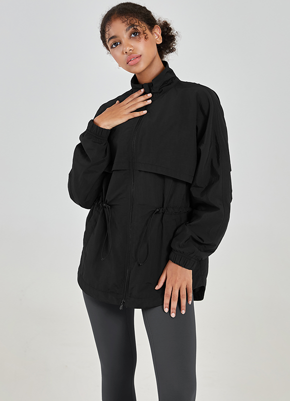 Highneck Outstring Windbreaker