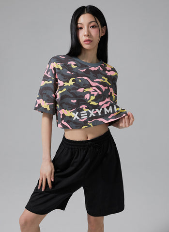 Camouflage Reversible Women's Shorts