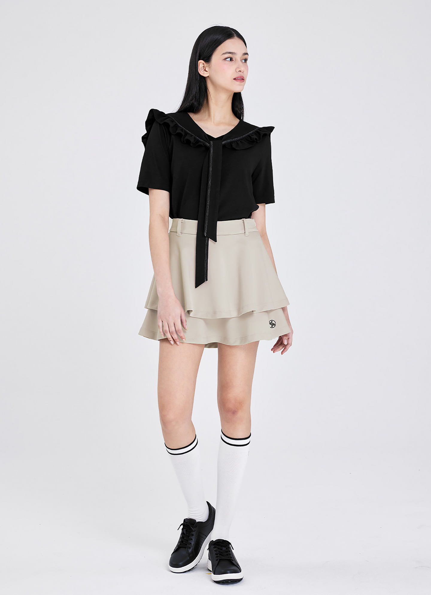 Golf Sailor Frill Collar Short Sleeve