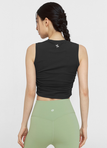 Relax Shirring Sleeveless