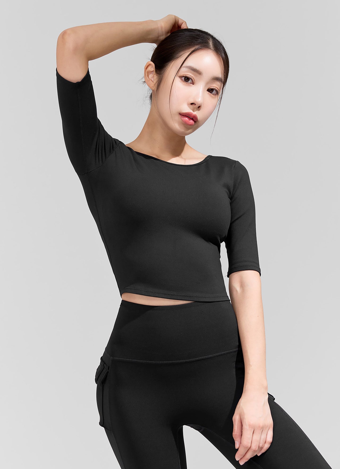 Inpad Wide Neck Short Sleeve