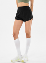 RX Lined Woven Running Shorts in Black