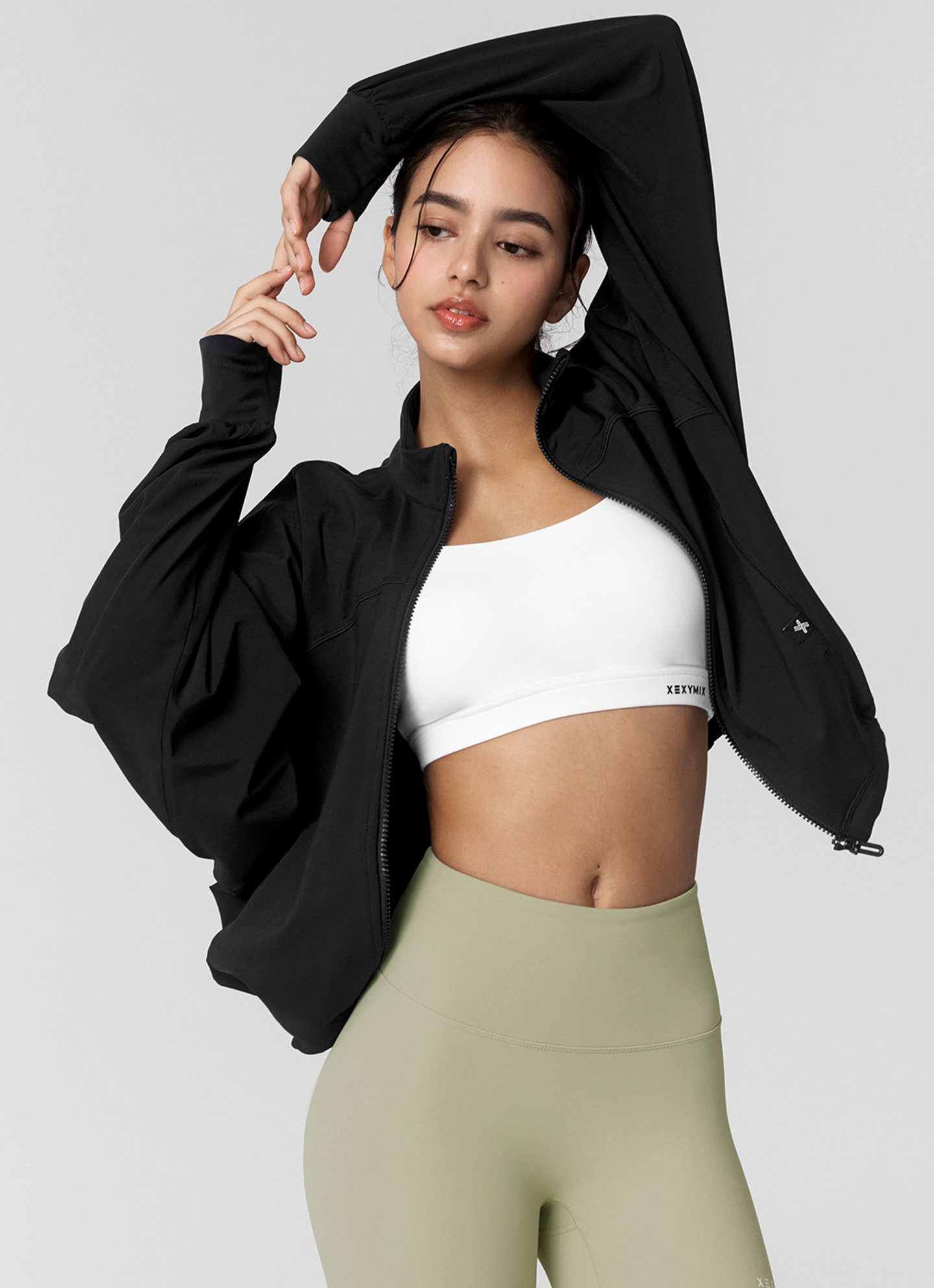 All-Easy Oversized Zip-Up