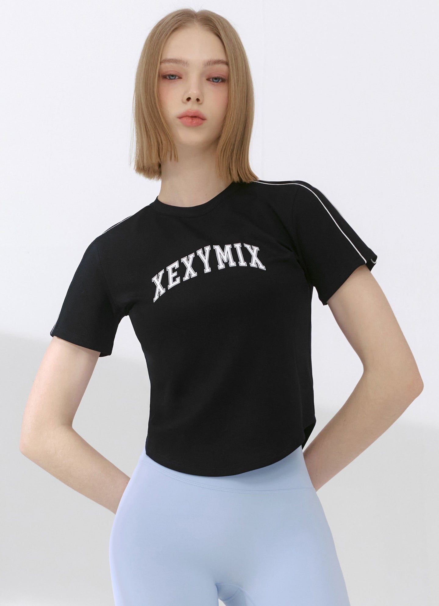 Piping Color Block Short Sleeve