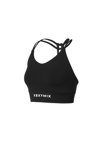 Black Label Signature Power Rise Double Halter Neck Top