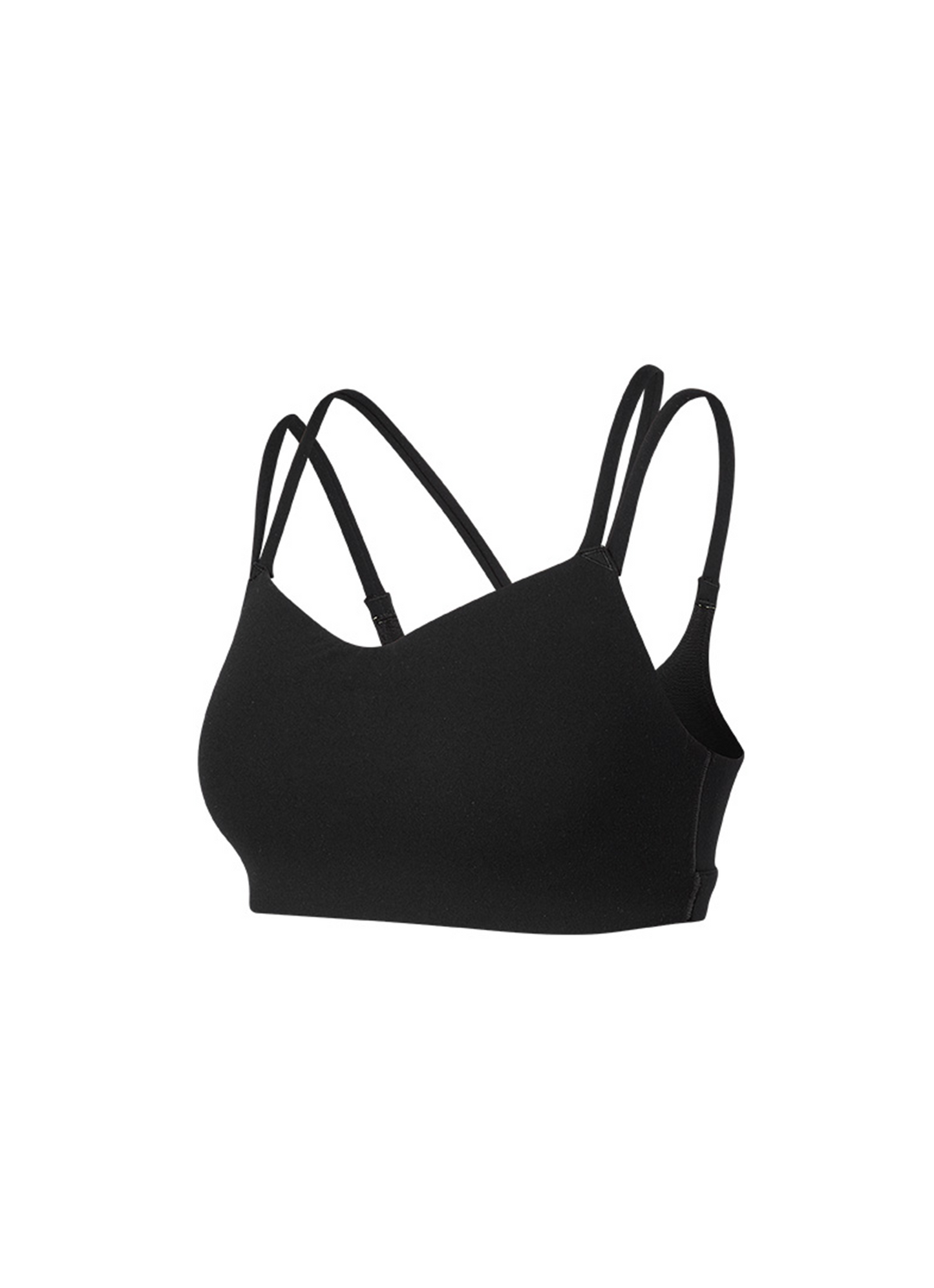 Black Label Signature Power Rise Padded Strap Sports Bra