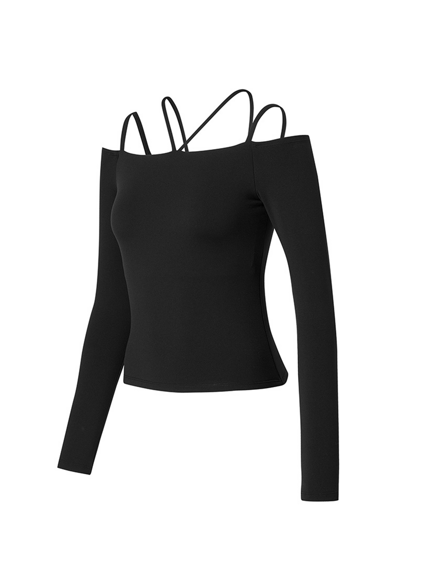 Black Label Signature Power Rise Off Shoulder Inpad Long