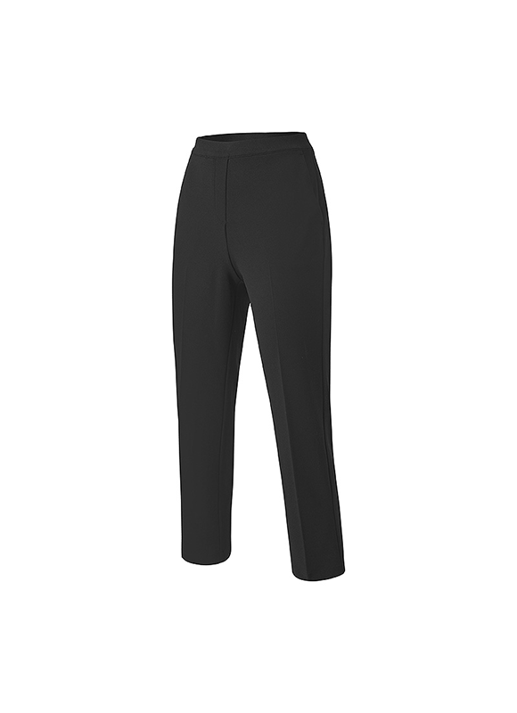 Stretch Banding Slacks 9" in Black