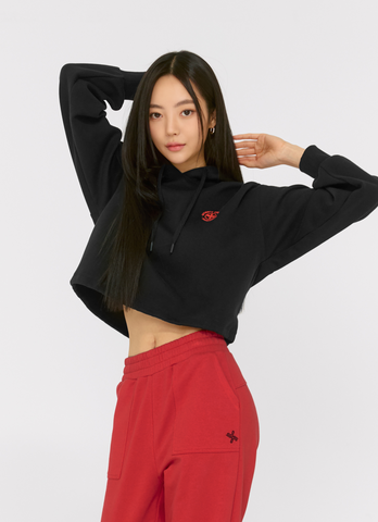 Soft Cushion String Crop Hood