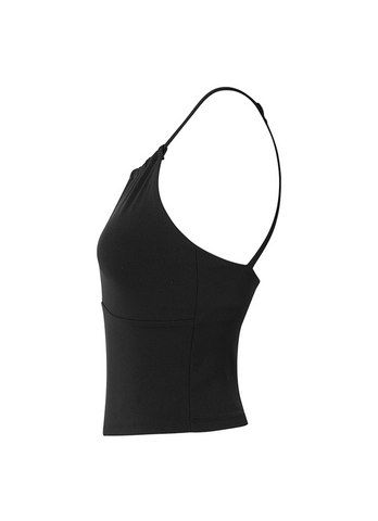 Black Label Signature Power Rise Halter Neck Crop Top