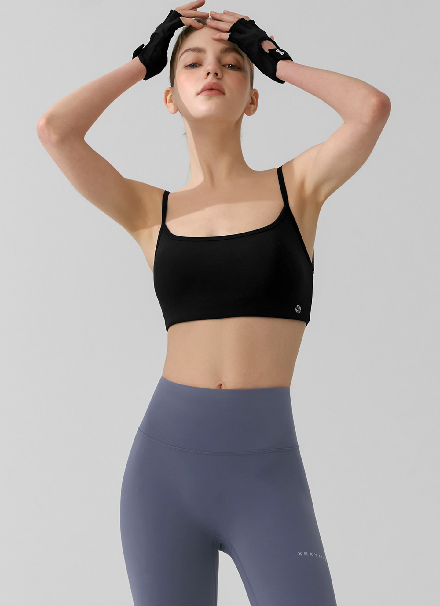 Black Label Signature Power Rise Back Twist Sports Bra