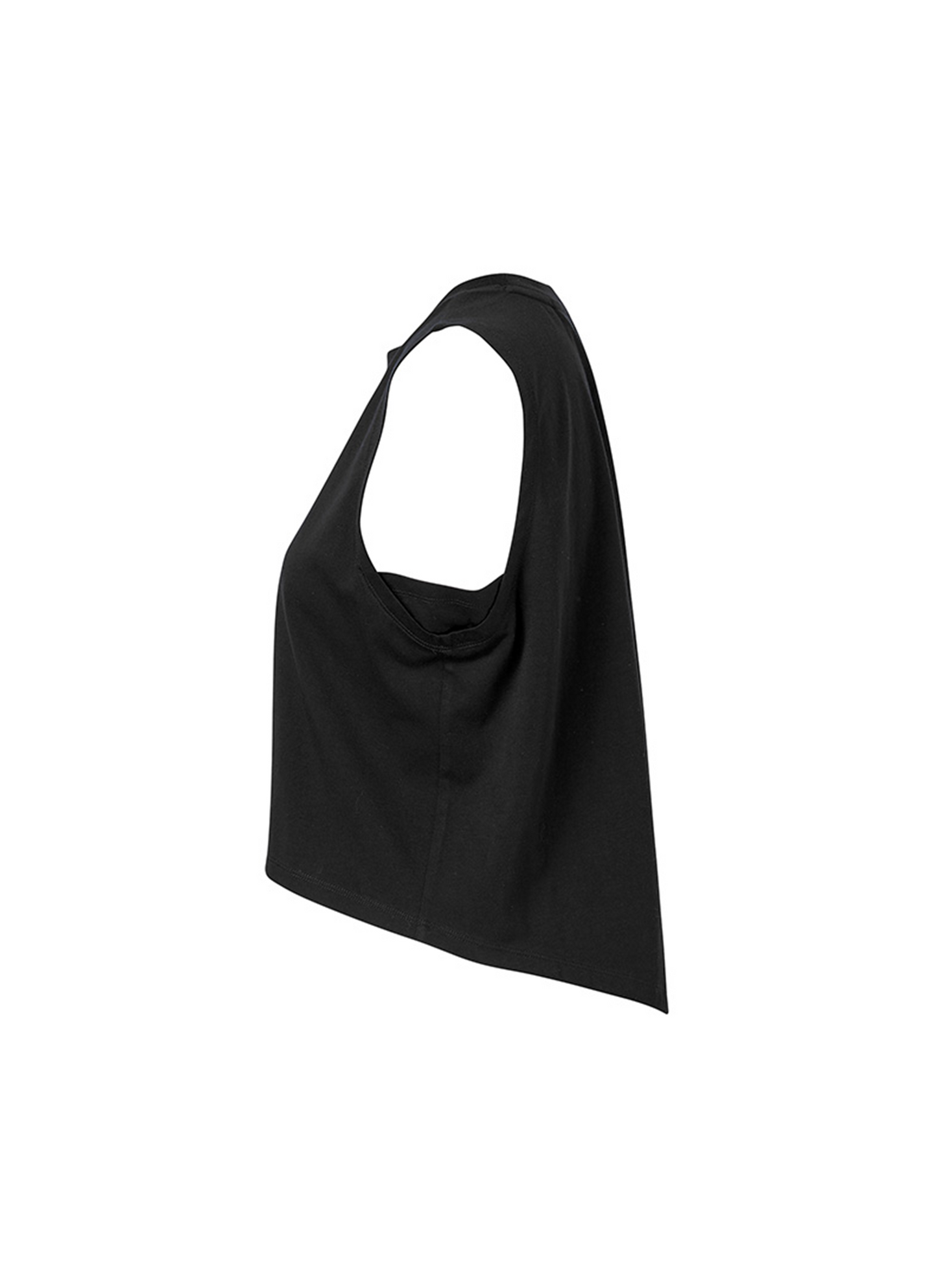 Pima Back Slit Sleeveless