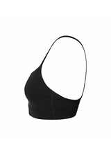 Black Label Signature Breath Racerback Bra Top in Black