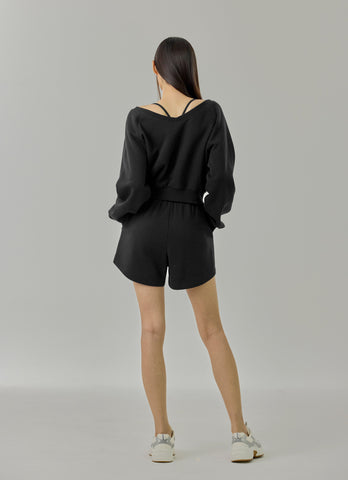 Softly Napping Curve Shorts